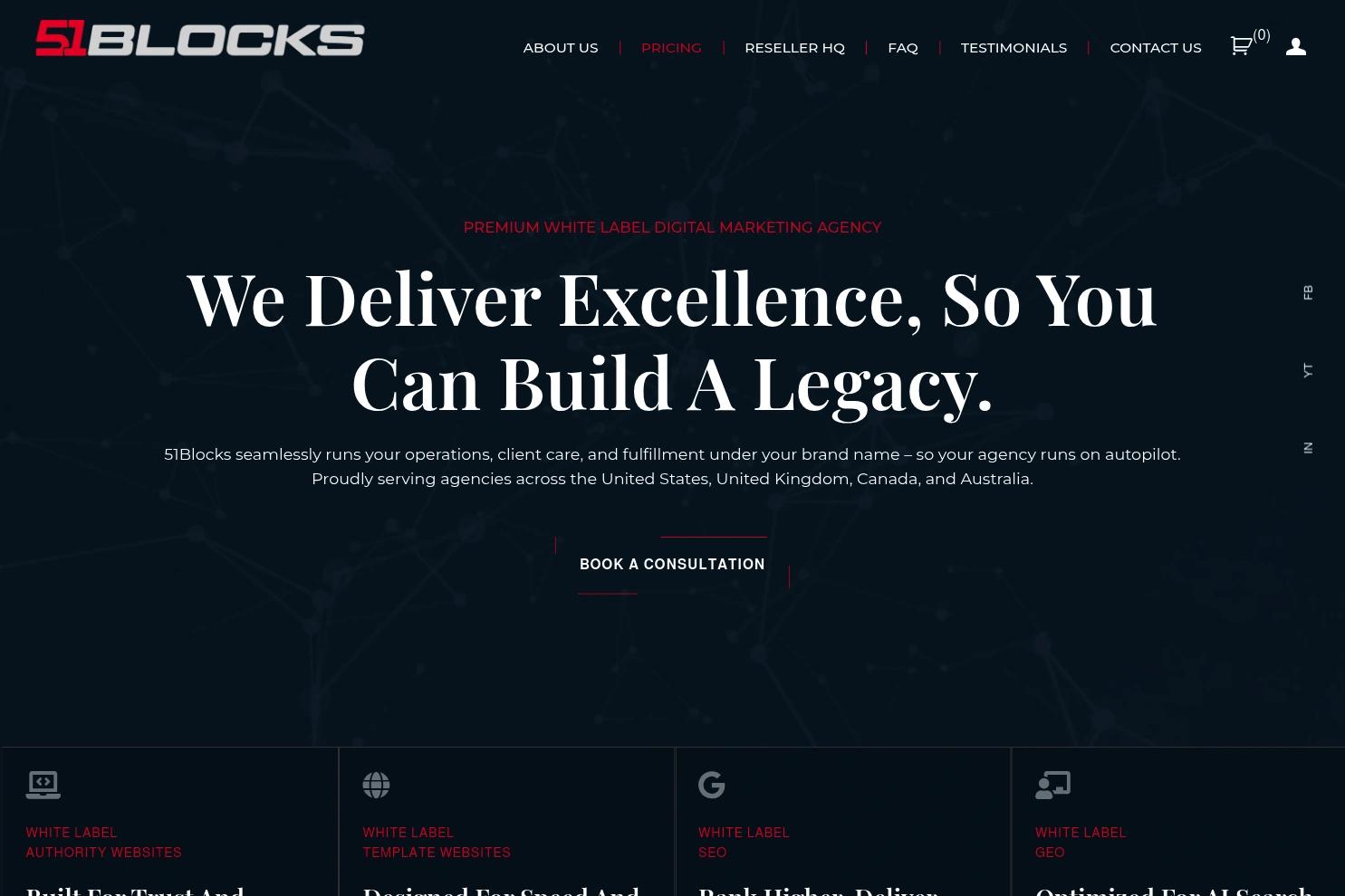 51Blocks website screenshot