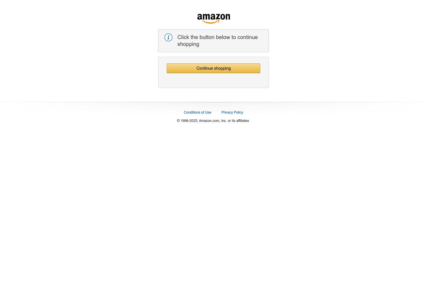 Amazon website screenshot