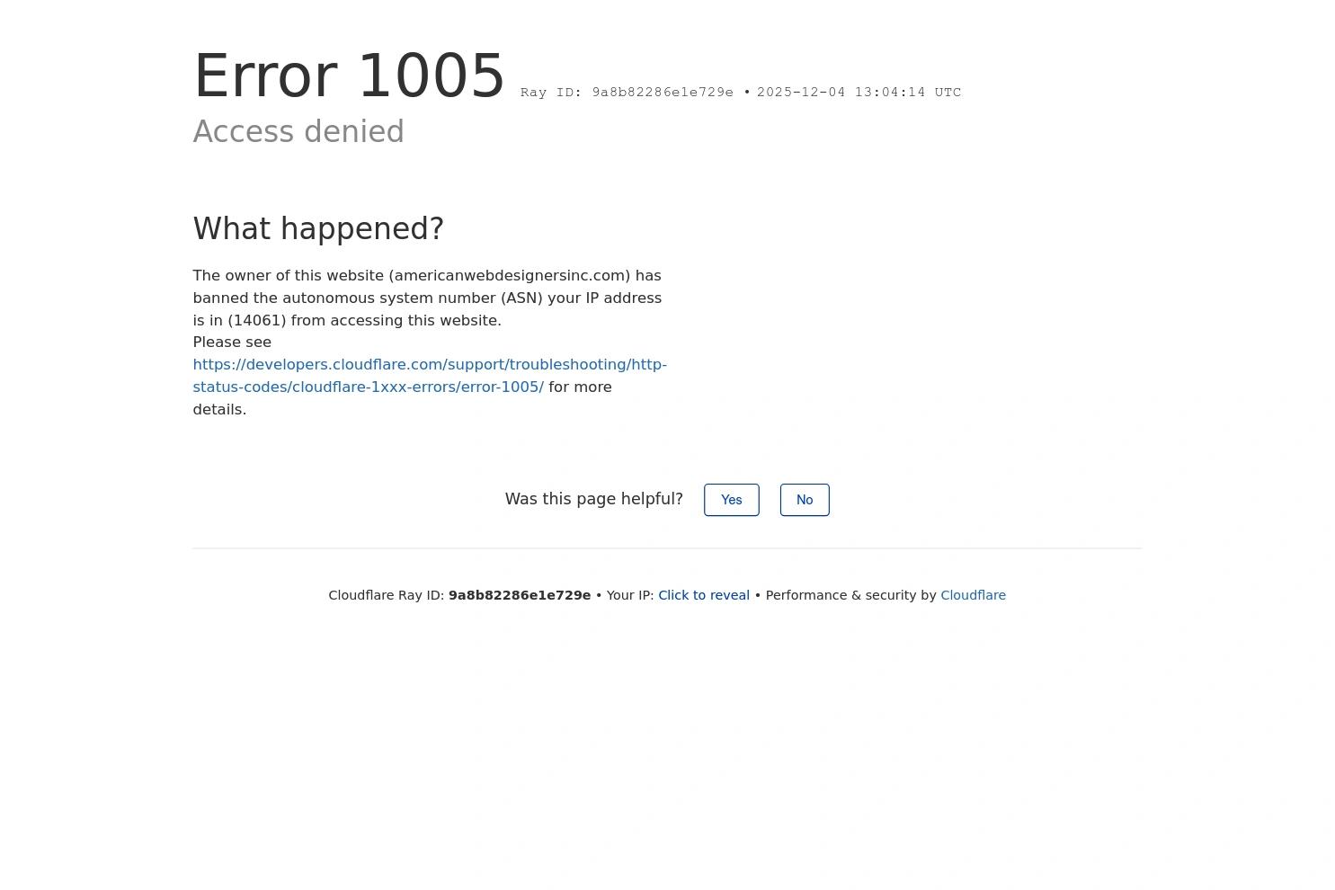 American Web Designers website screenshot