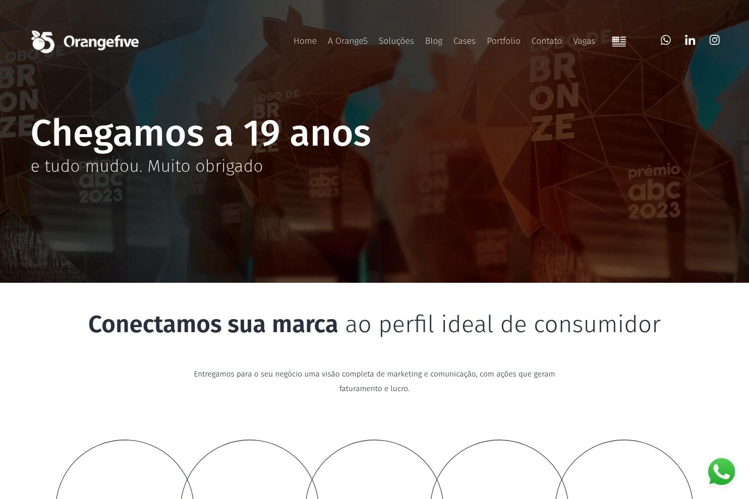 AO5 website screenshot