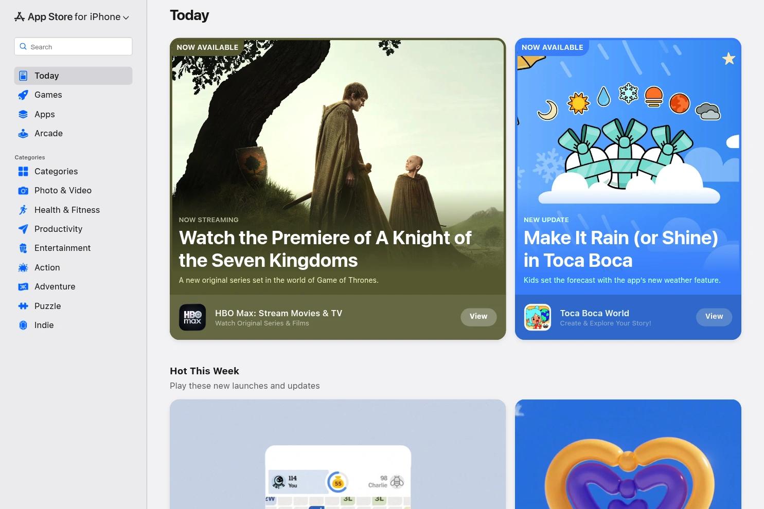 App Store Today website screenshot