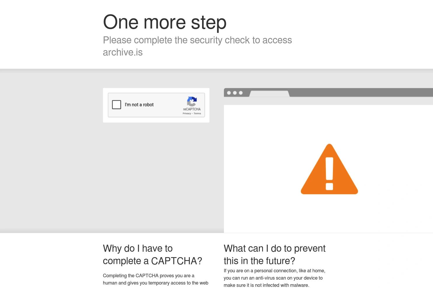 Archive.is website screenshot