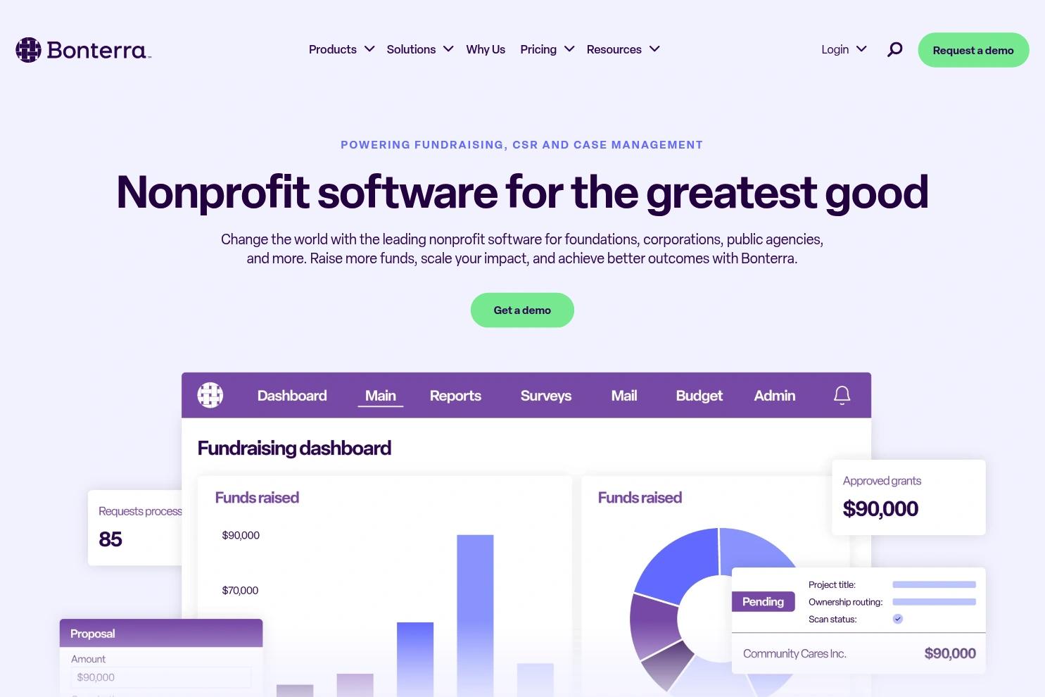 Bonterra website screenshot