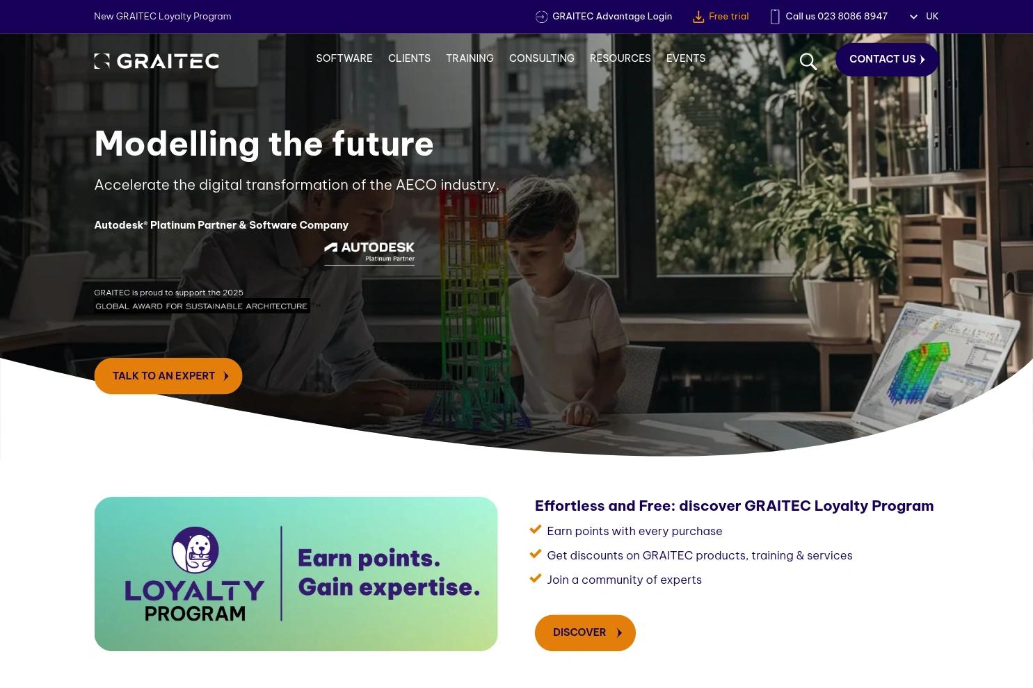GRAITEC website screenshot