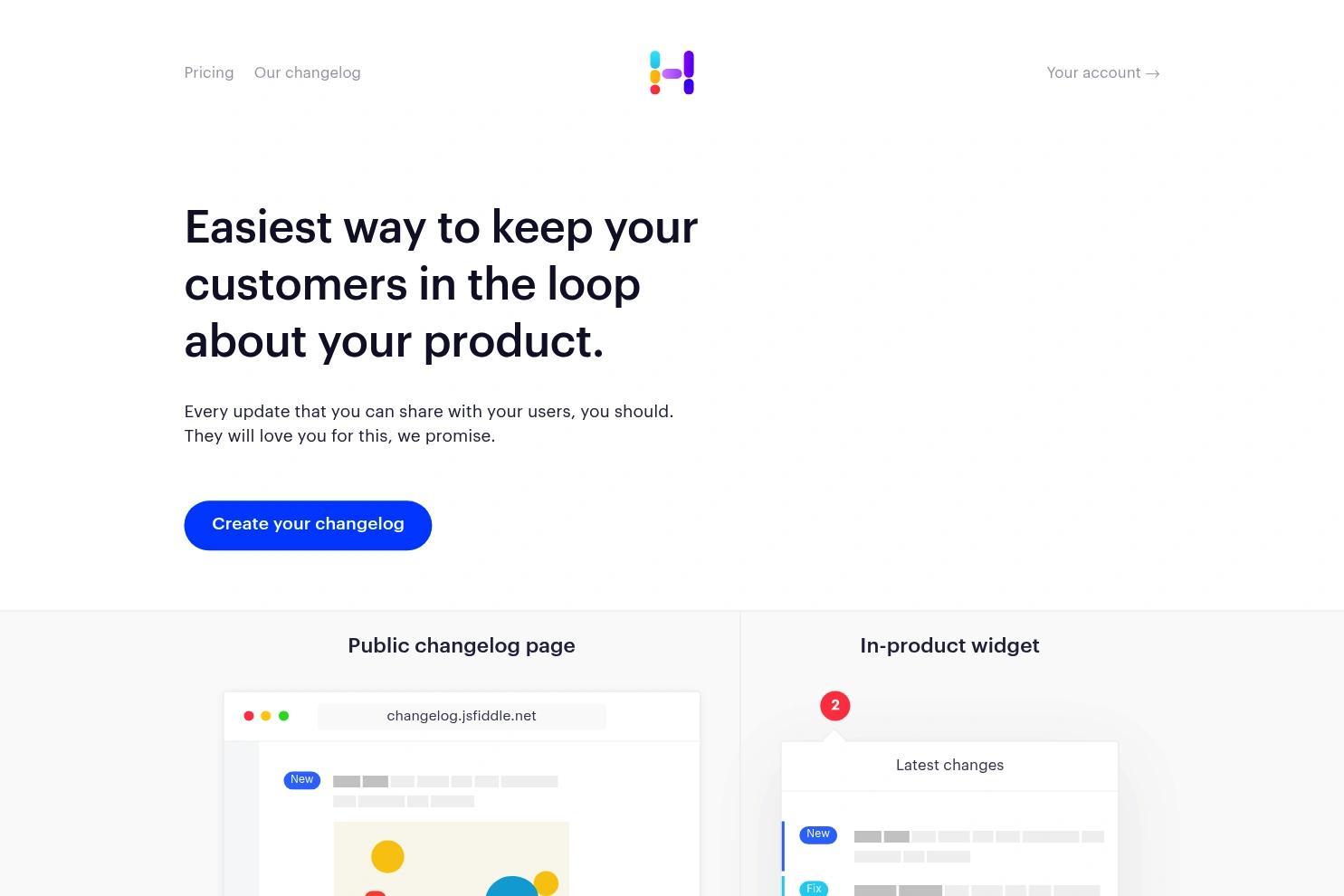 Headway website screenshot