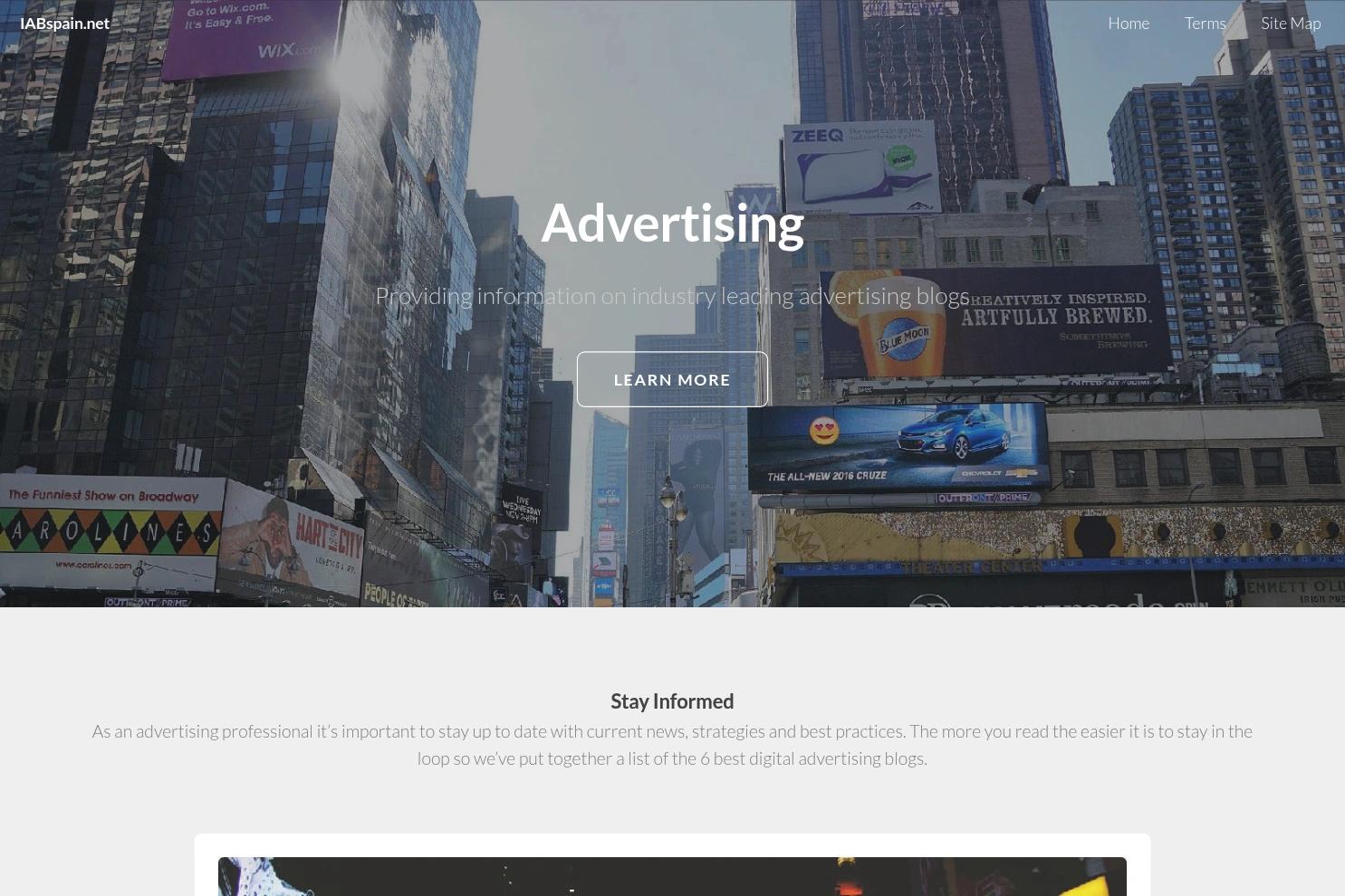 IAB Spain website screenshot