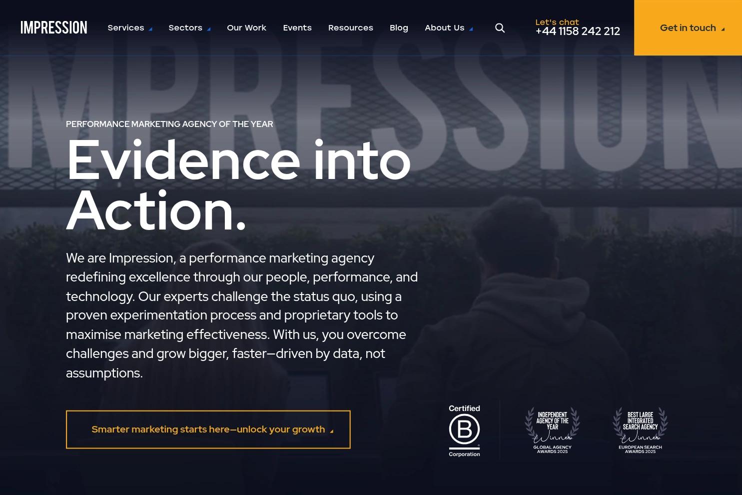 Impression Digital website screenshot