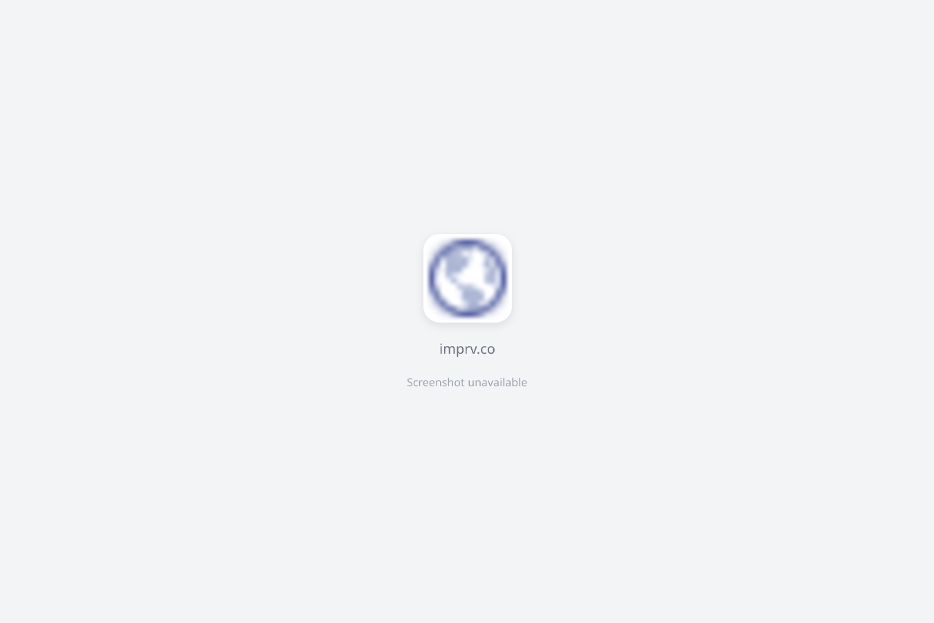 imprv.co website screenshot