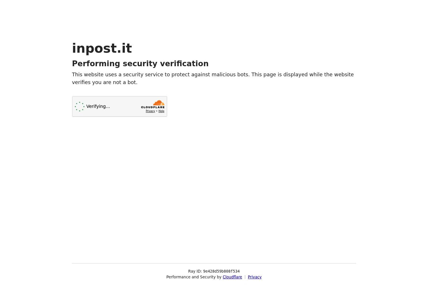 InPost website screenshot