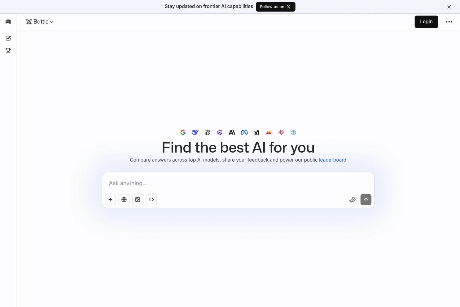 lmarena.ai website screenshot
