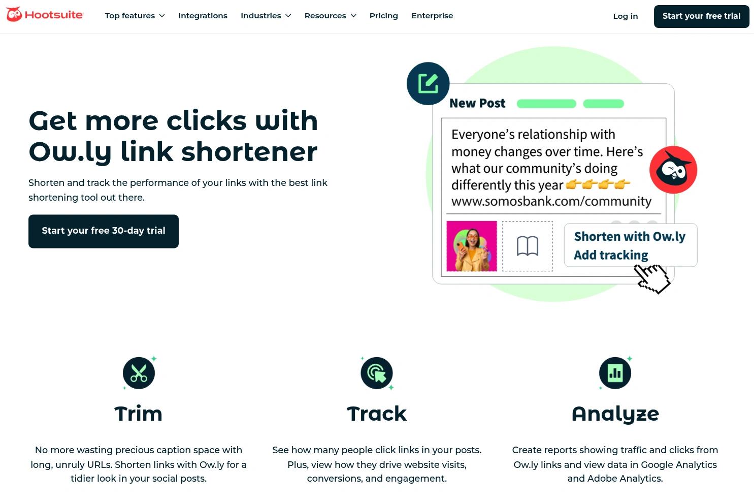 Ow.ly website screenshot