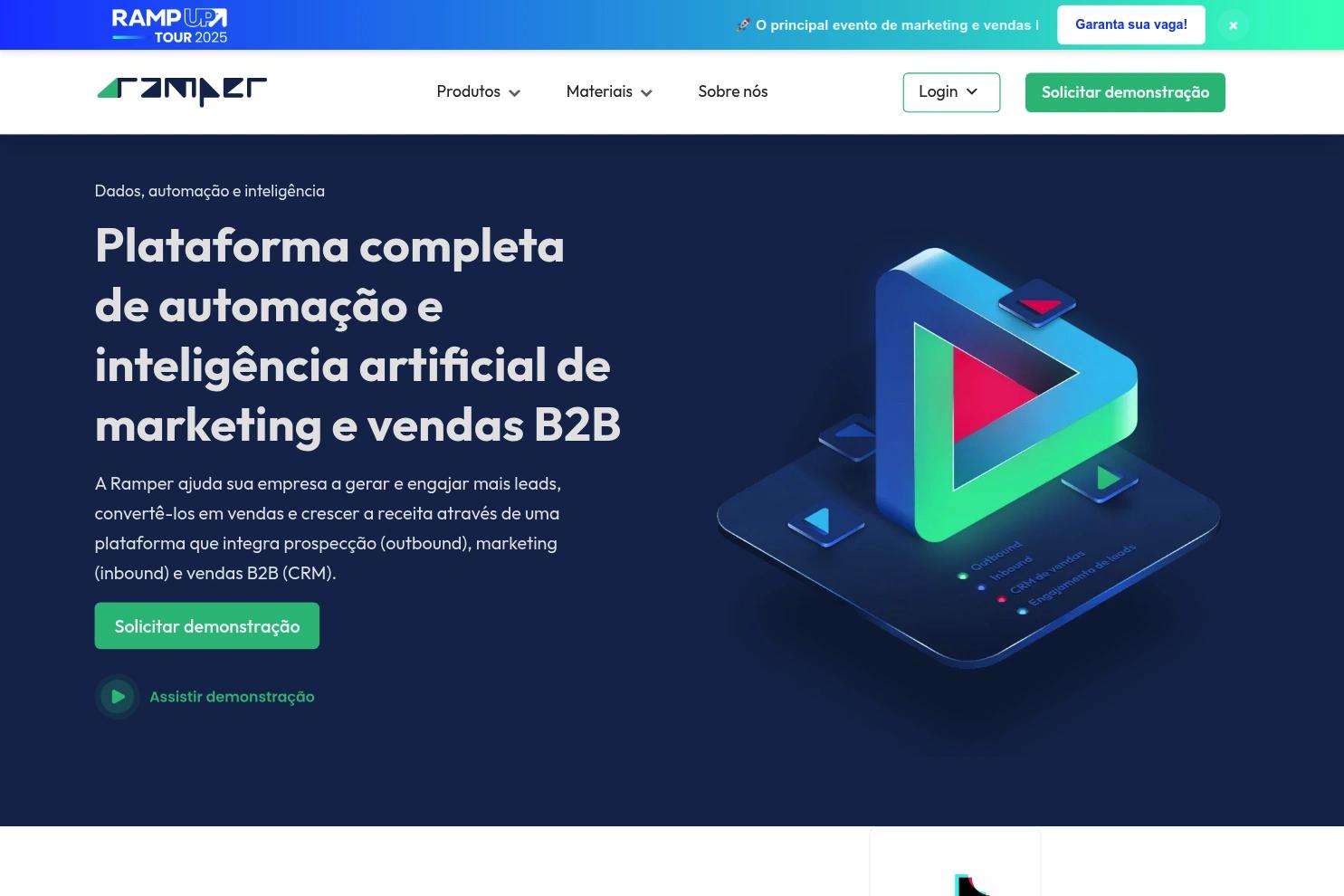 Ramper website screenshot