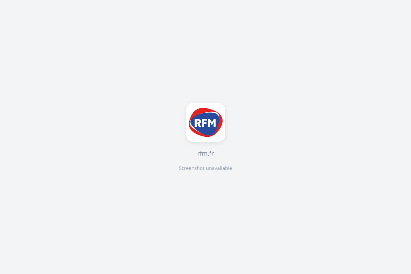 rfm.fr website screenshot