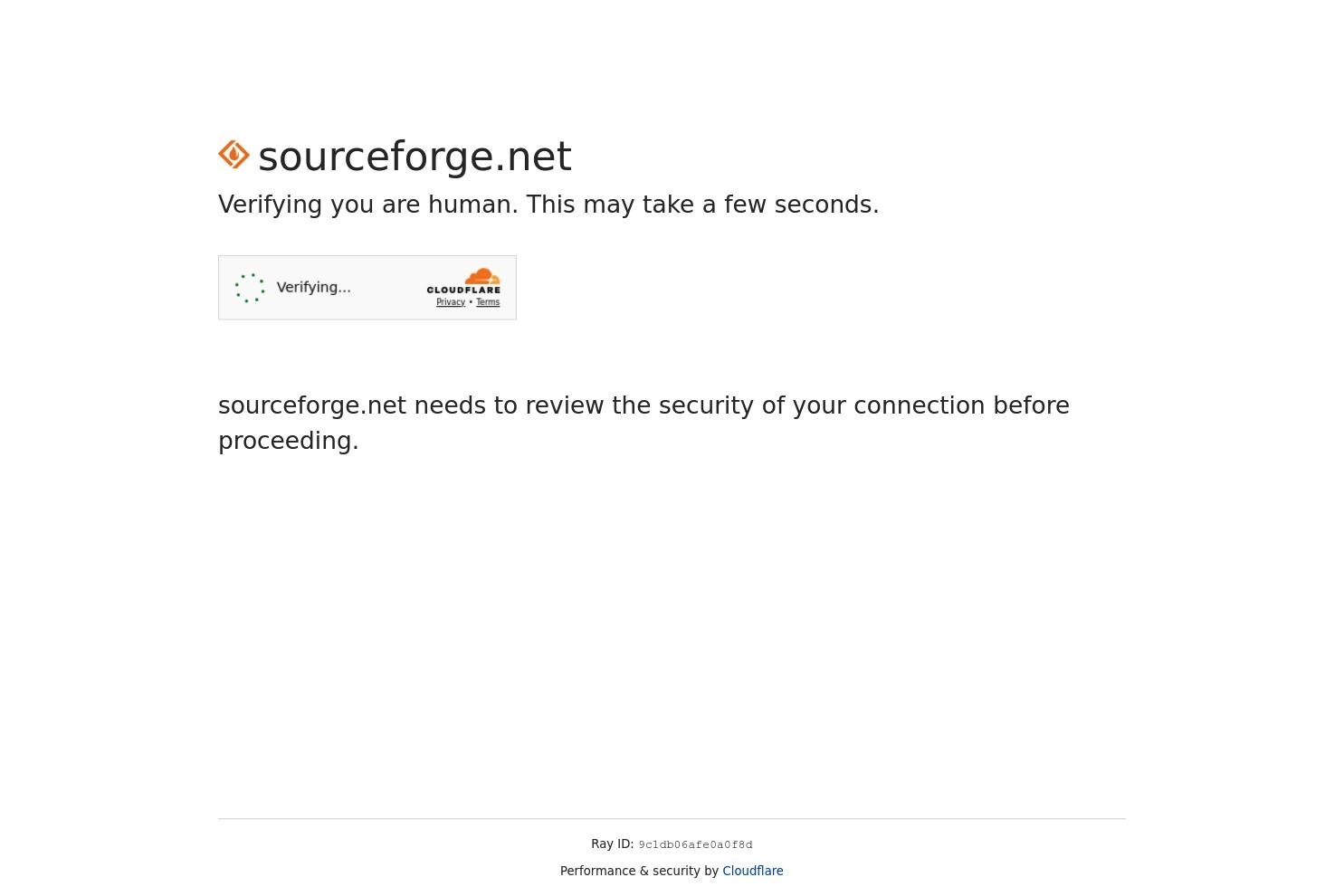 SourceForge website screenshot