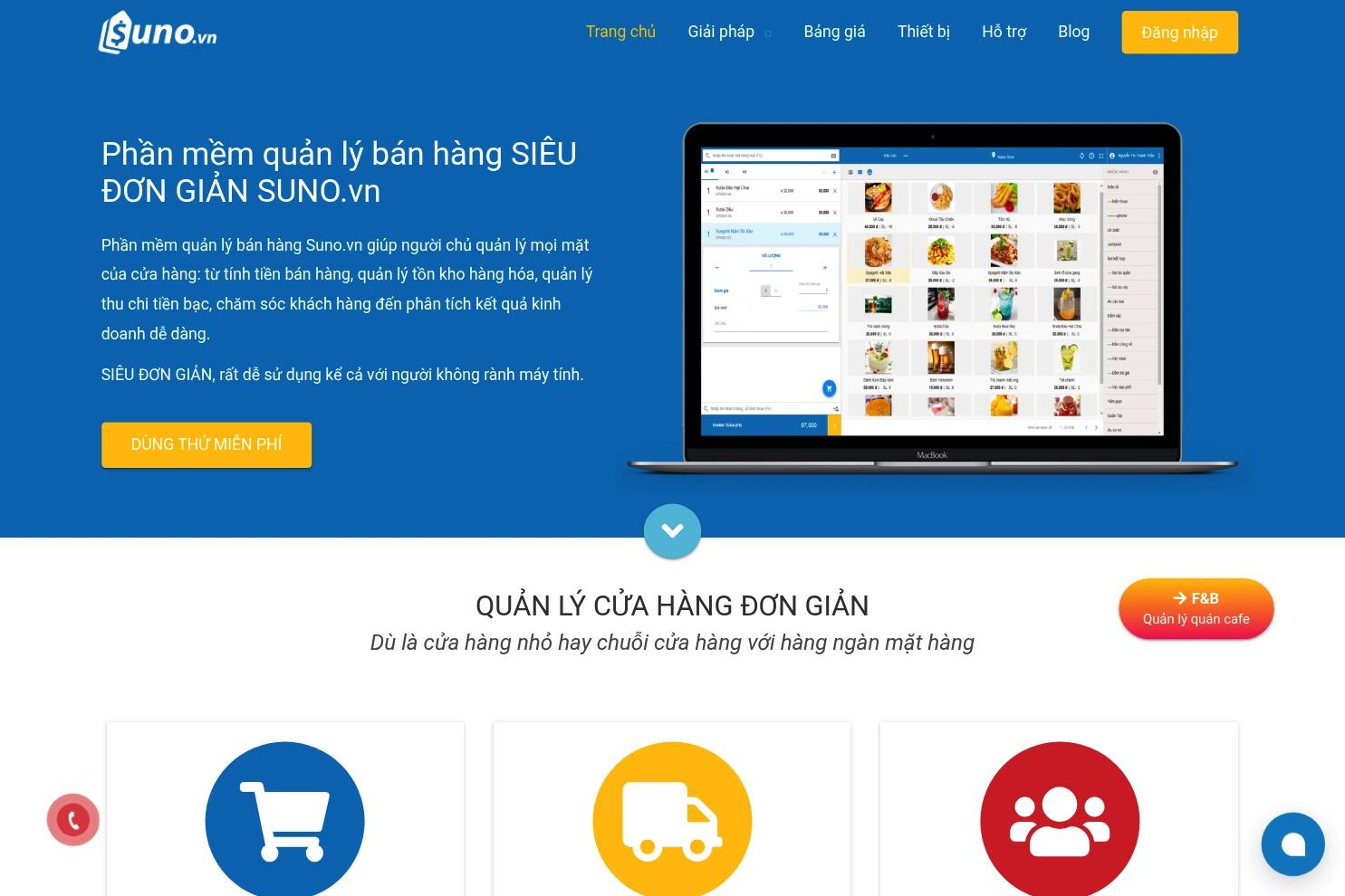 Suno.vn website screenshot
