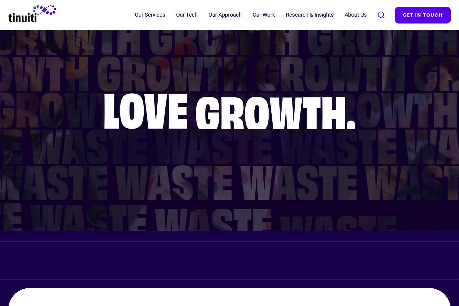 Tinuiti website screenshot