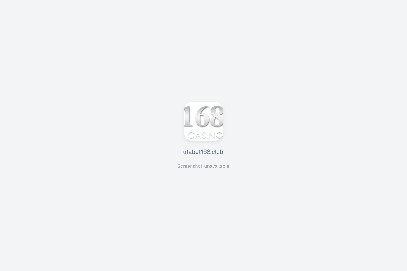 UFABET168 website screenshot