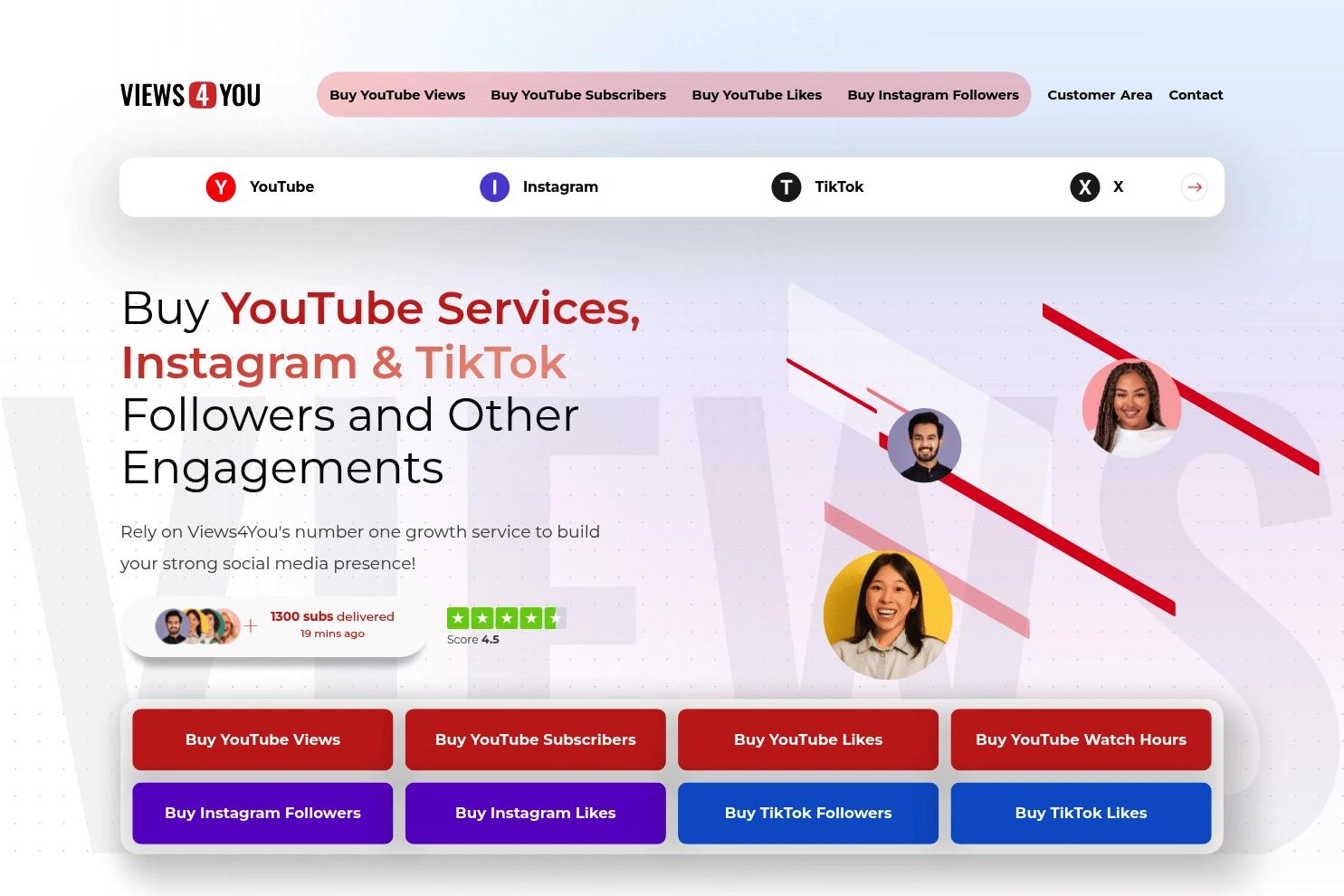 Views4You website screenshot