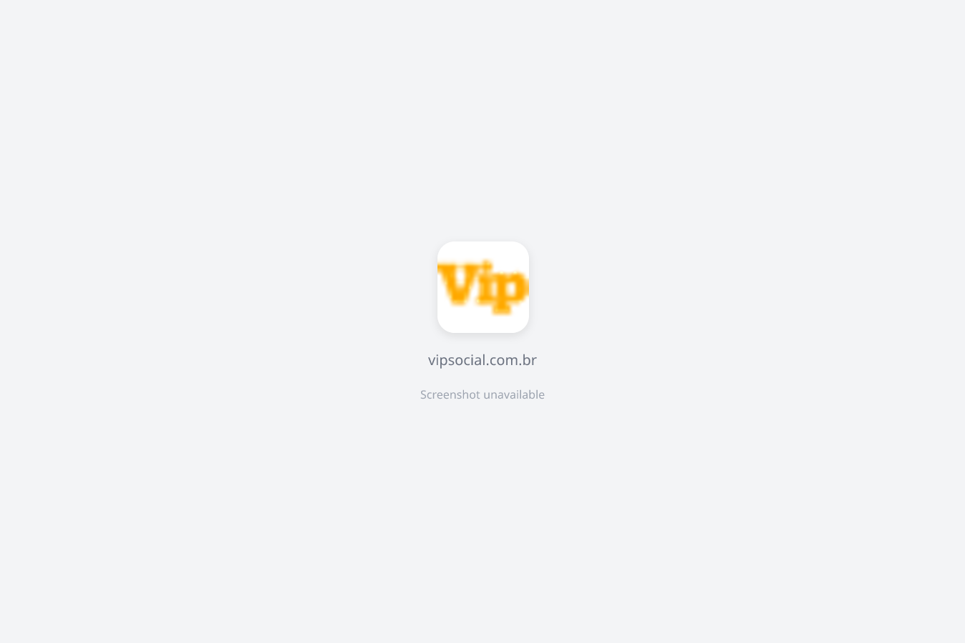 VipSocial website screenshot