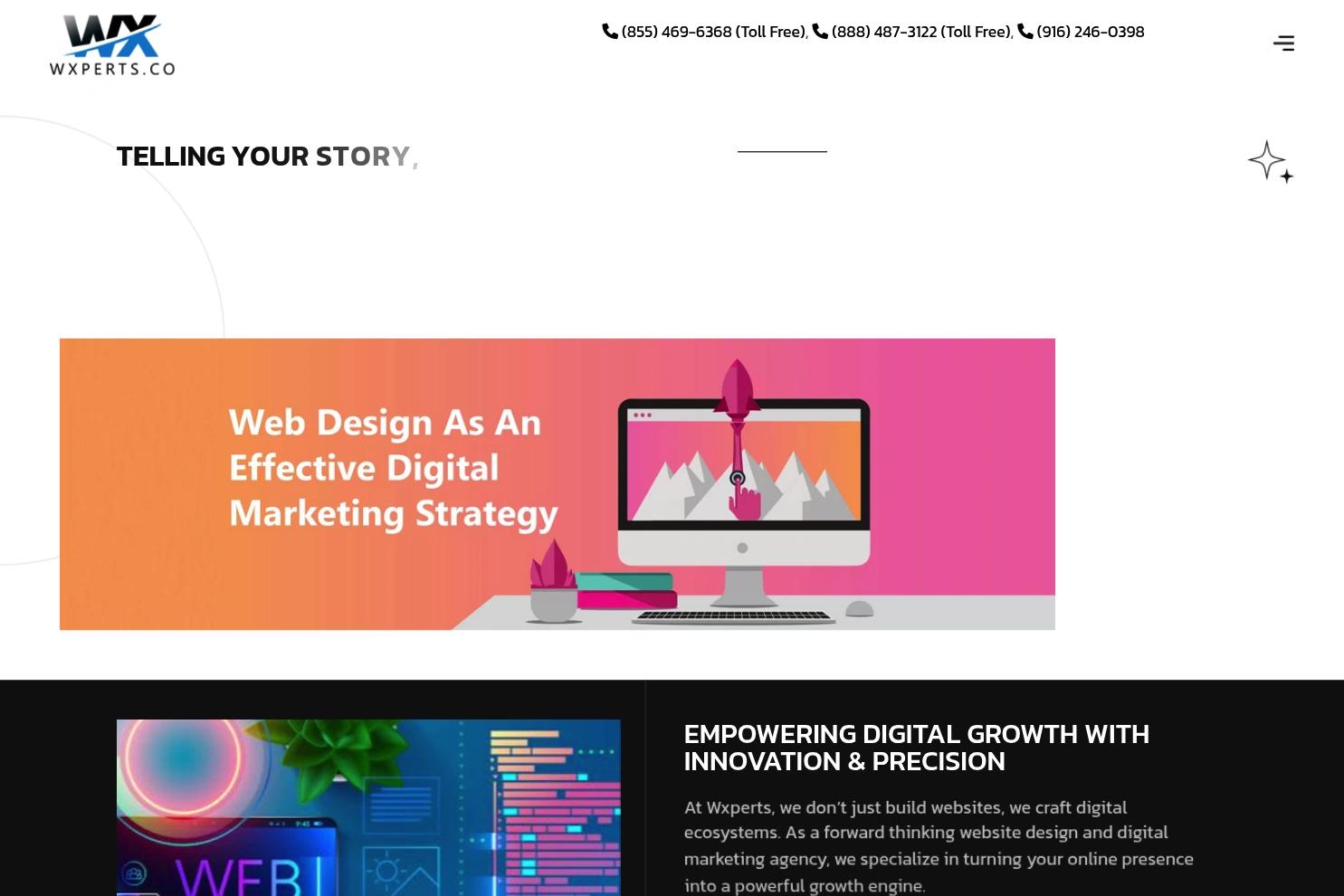 Wxperts website screenshot