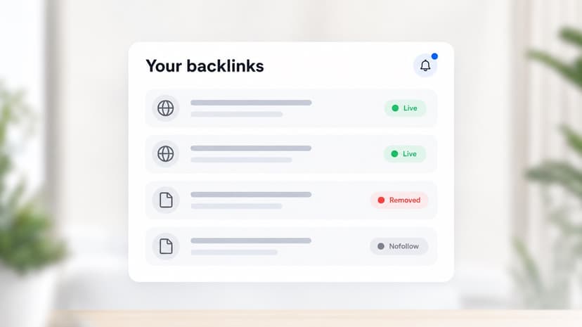 How to Monitor Backlinks and Catch Lost Links (2026)