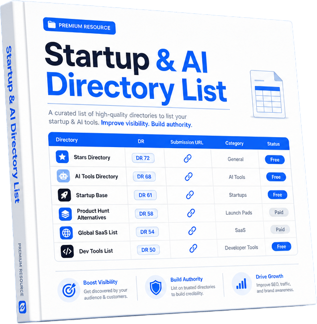 Startup & AI Directory List