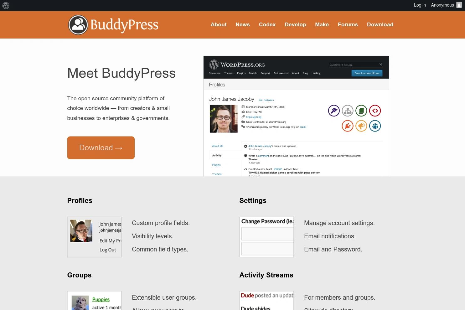 BuddyPress