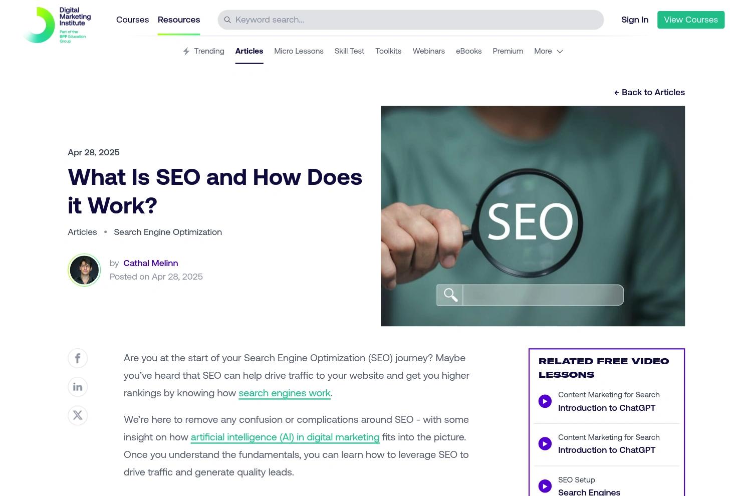 Digital Marketing Institute