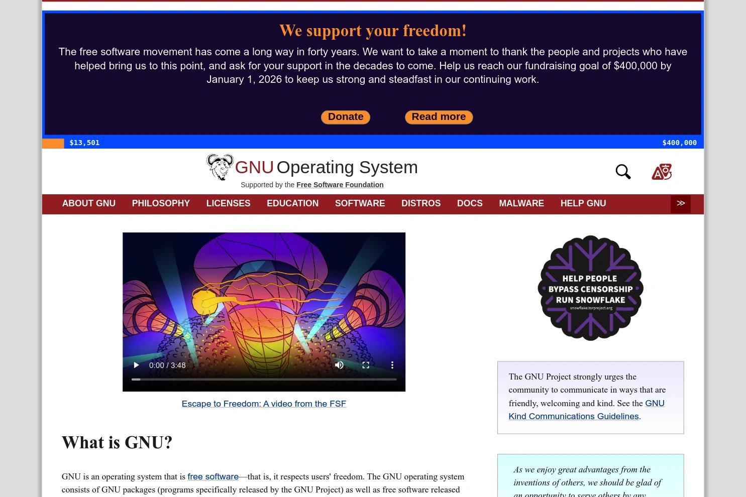GNU Operating System