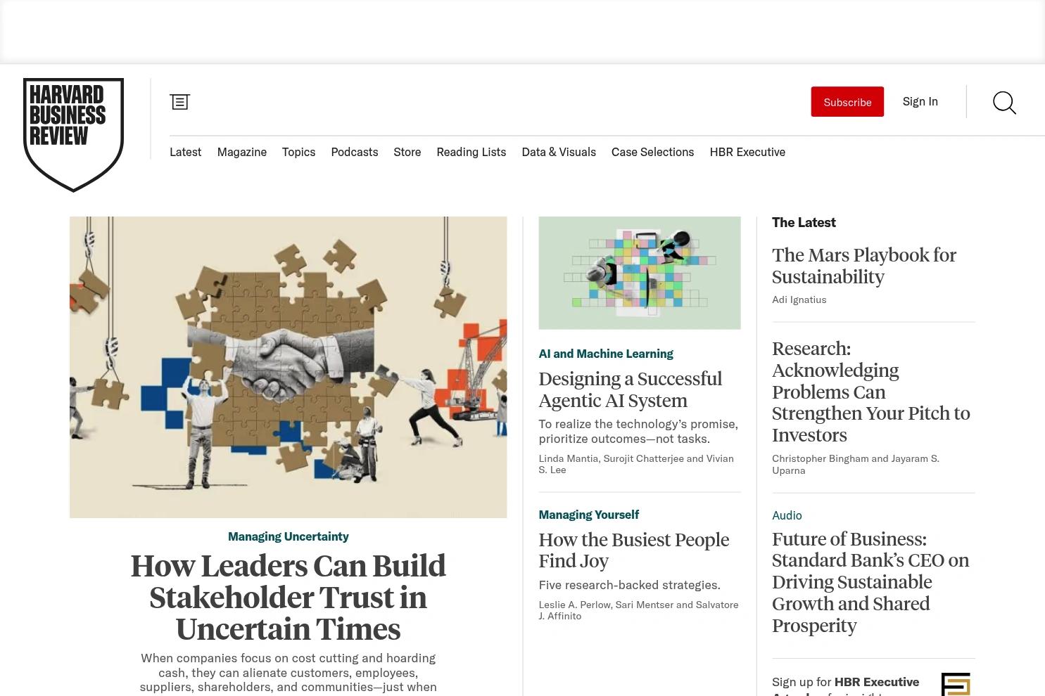 Harvard Business Review