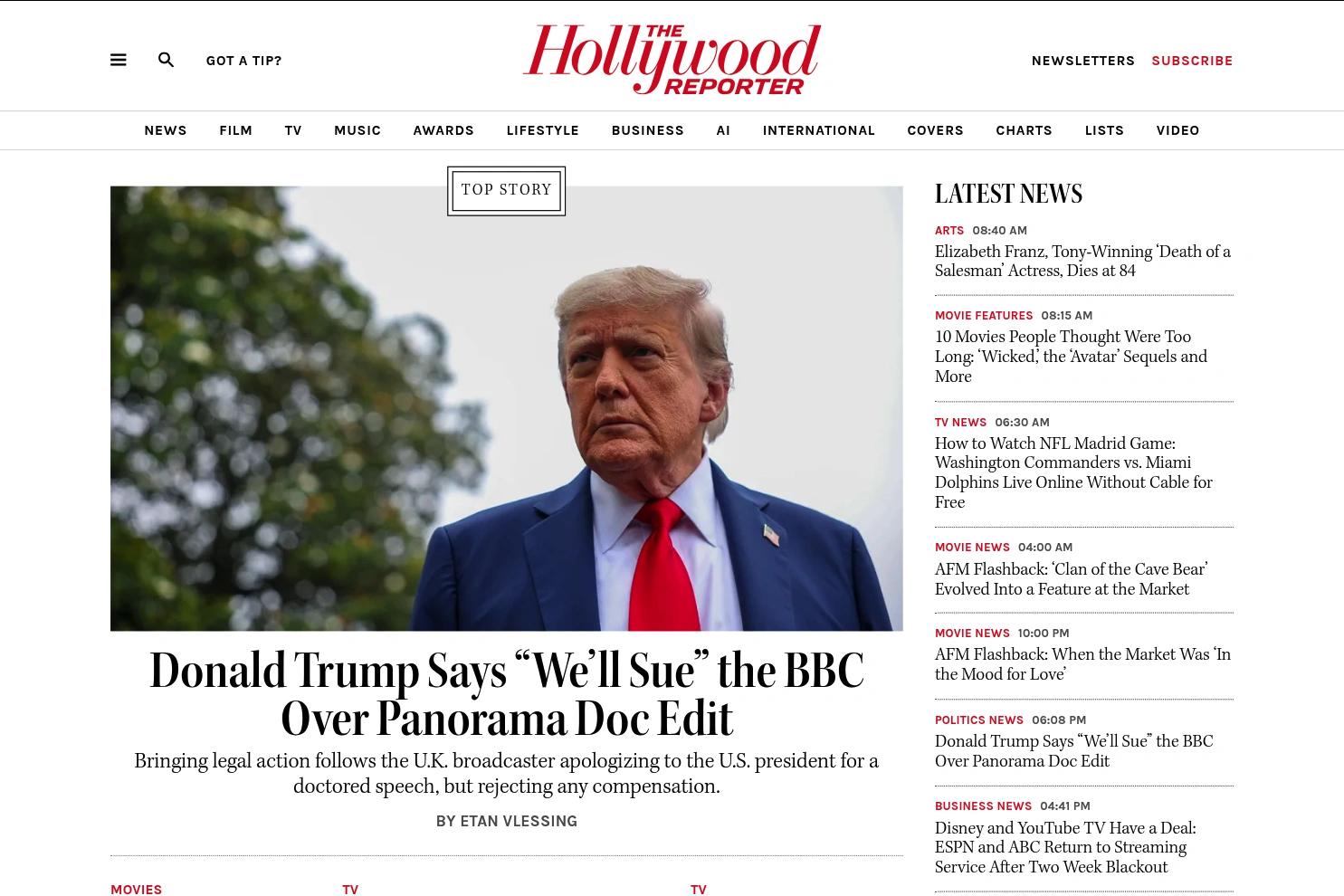 The Hollywood Reporter