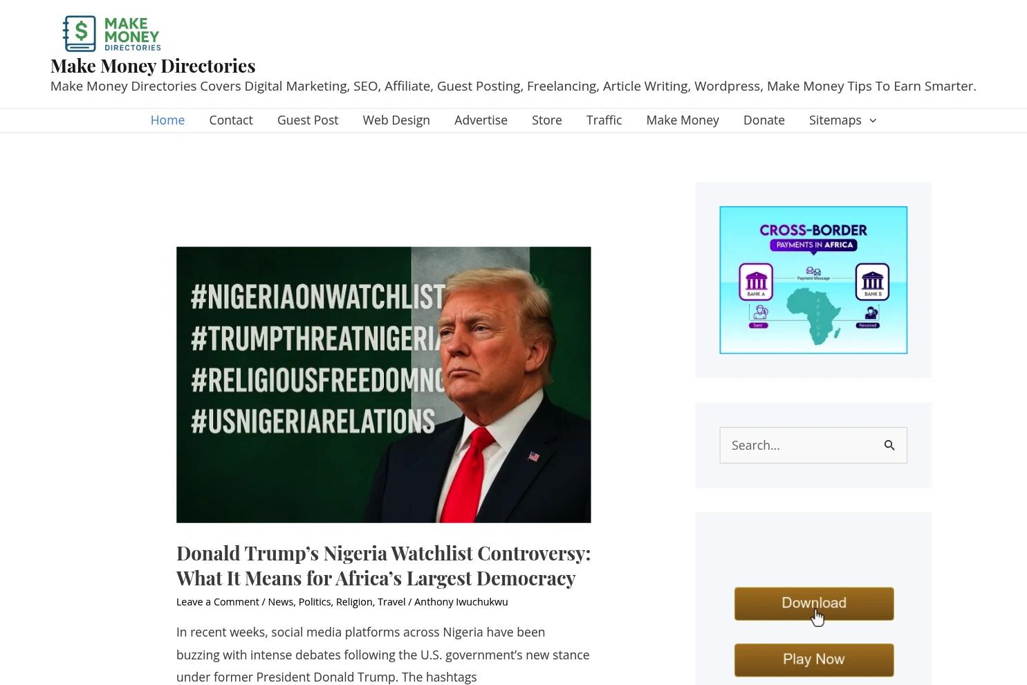 Make Money Directories