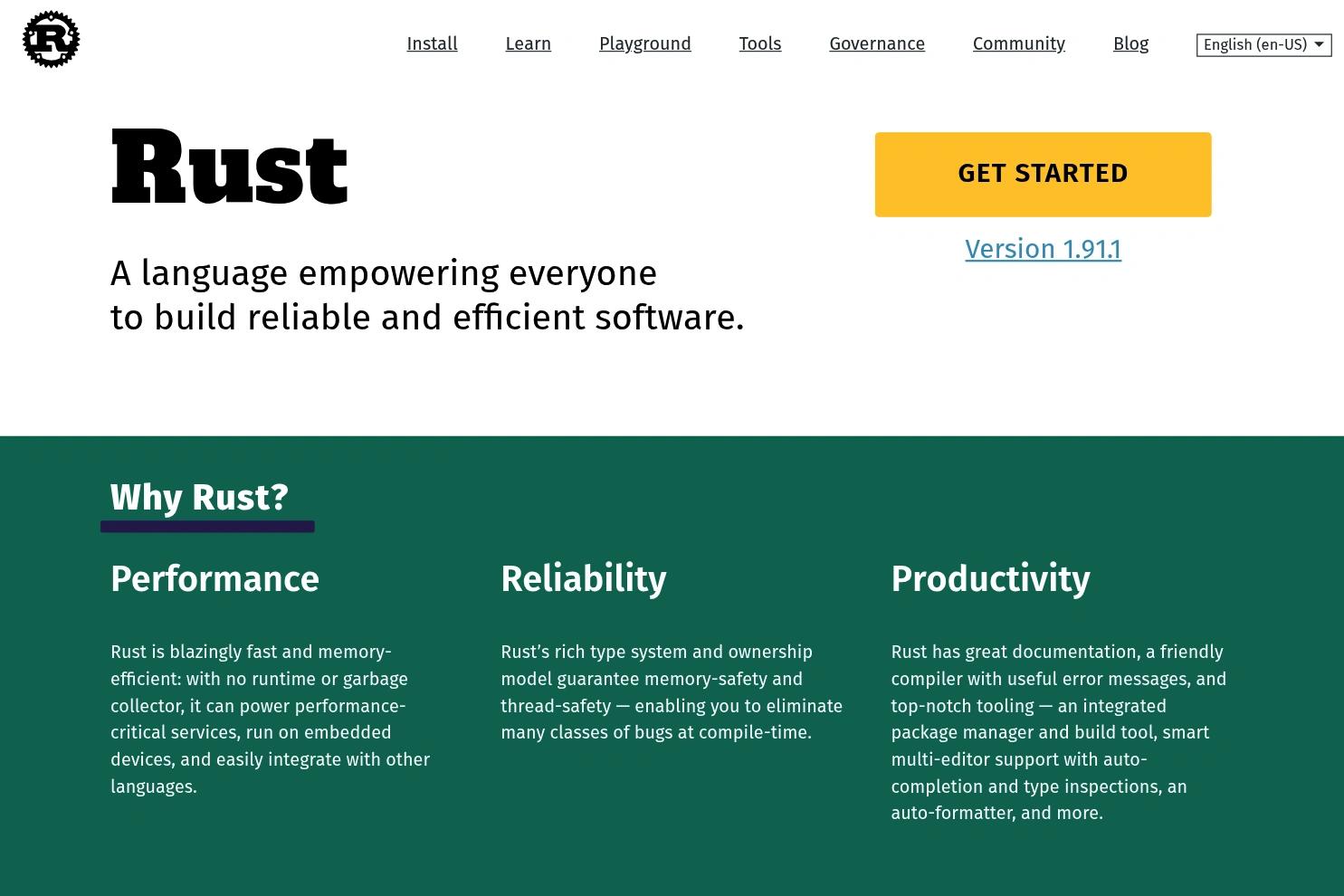 Rust Programming Language