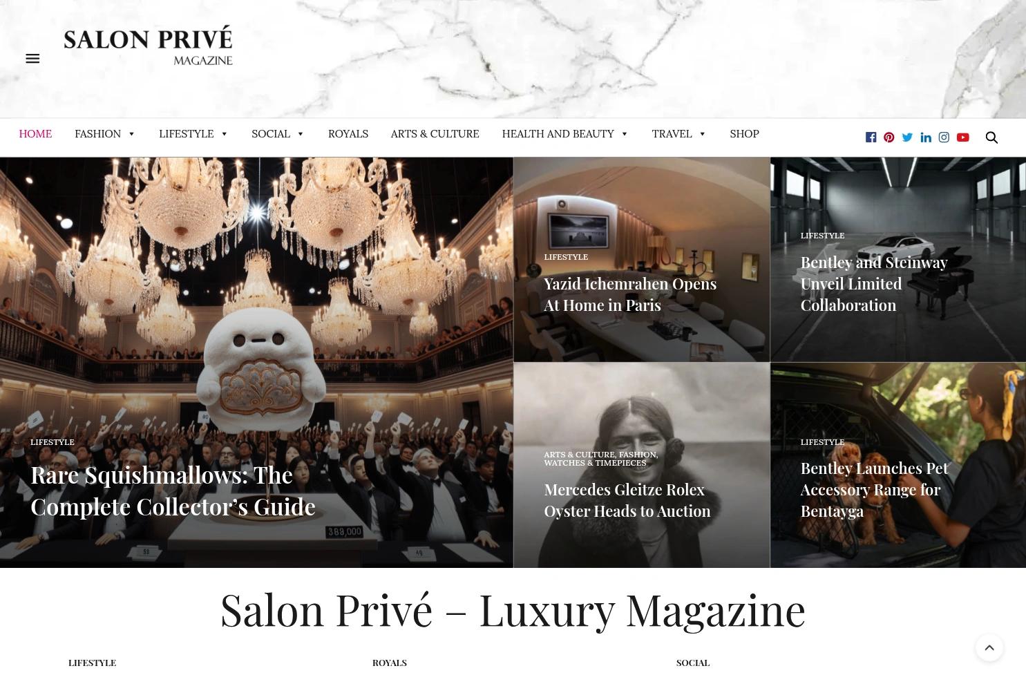 Salon Privé Magazine