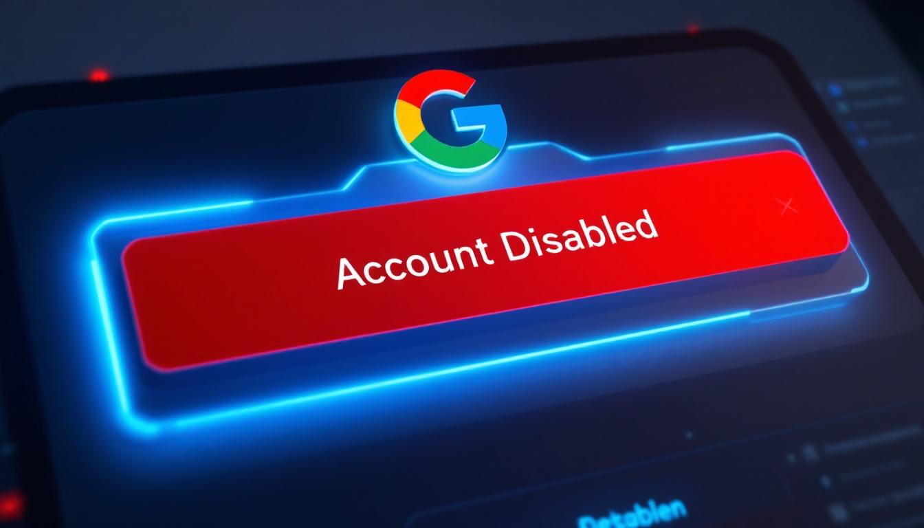 Your Google Account Has Been Disabled: How to Fix It