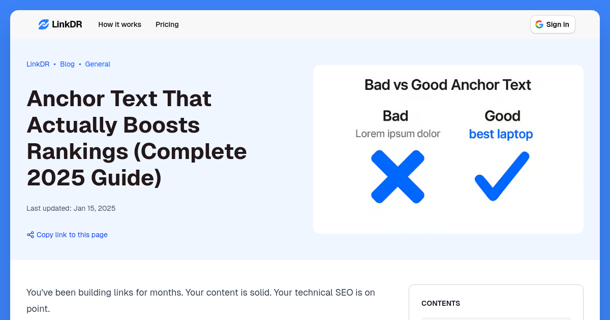 Anchor Text: What It Is & Best Practices for SEO (2024)